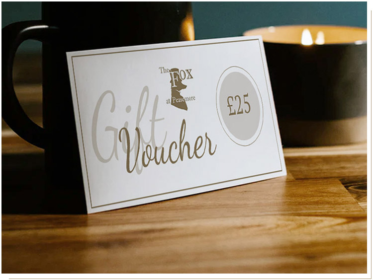 Treat someone special with one of our gift vouchers