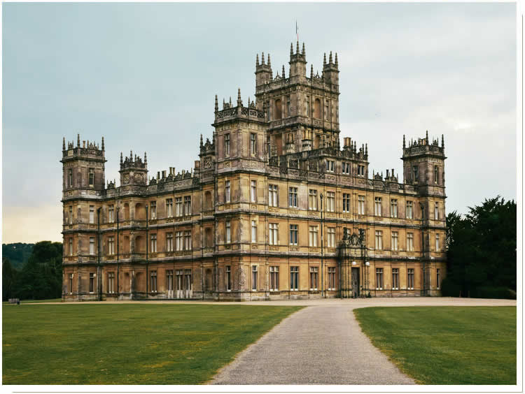 Places to visit near us including Highclere Castle
